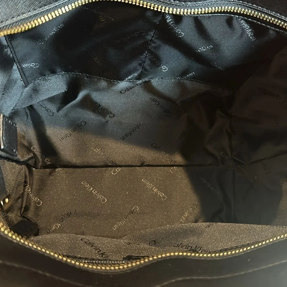 Calvin Klein black satchel​